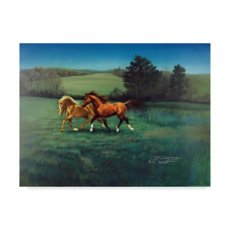 Kirk Reinert 'September Afternoon' Canvas Art,14x19